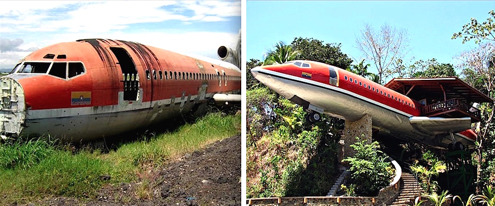 INSOLITE : Un Boeing 727 transformé en maison de luxe ! 13