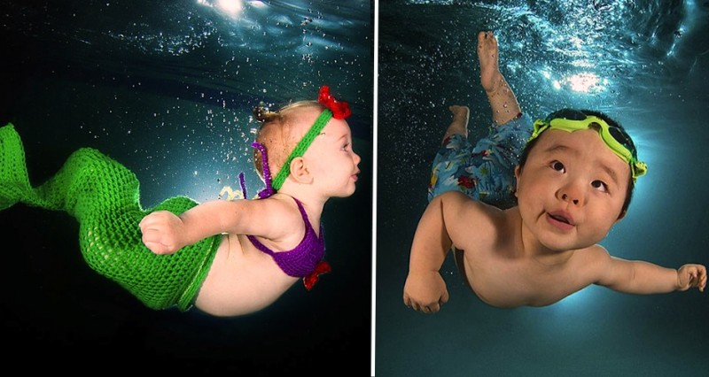 17 photos incroyables de bébés sous-marins 18