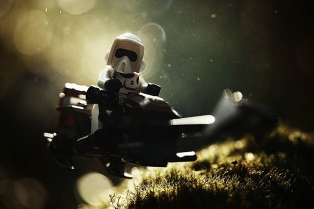 Les LEGO prennent vie dans des scènes de Star Wars 1